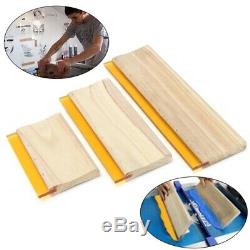 3 Pièces Sérigraphie Raclette Encre Scaper Outils Scratch Board 16cm 24cm 33c