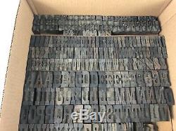 450+ Pcs Imprimantes Typographiques En Bois Vintage Blocs Et Accessoires Lot 3498