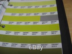 5 Pantone Color Swatch Exemples De Livres Utilisés Clean Metallics Tints Chips Binders