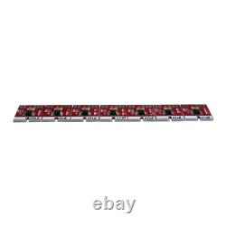 7x Puce Permanente pour Mimaki LF140-0728 UJF3042/ UJF6042 Cartouche UV CMYKLCLMWh