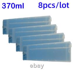 8Pcs 370ml Cartouches d'encre de recharge verticales pour l'imprimante Roland VS-420 VS-540