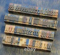 A-z Blocs D'impression De Presse-lettres Type Imprimante Vintage Typographie De Lettres Antique