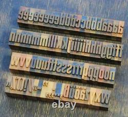 A-z Blocs D'impression De Presse-lettres Type Imprimante Vintage Typographie De Lettres Antique