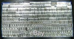 Alphabets Métal Letterpress Type D'impression Atf 24pt Bernhard Tango Mm52 7 #