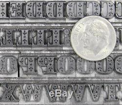 Alphabets Metal Letterpress Type D'impression Importation Stempel 24pt Sapphire Ml40 5 #