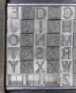 Alphabets Type D’impression Typographique Monogram 36pt 2 / C Initiales Massey Ml89 4 #