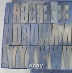Alphabets Wood Type De Presse-lettres Hamilton 10ligne 1-5/8 Gothique Mw13 2#