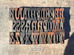 Ancienne William Page Wood Type Letterpress 8 Pica Vandercook Presse