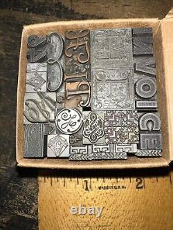 Bloc d'impression bordures ornementales dingbats blocs magnifiques! #92