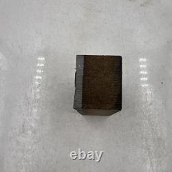 Bloc d'impression en bois VTG Walt Disney Studios Mickey Mouse années 1930