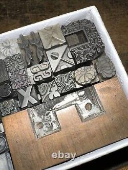 Blocs d'impression Bordures décoratives Dingbats. Merveilleuse variété! #42