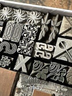 Blocs d'impression Bordures décoratives Dingbats. Merveilleuse variété! #42