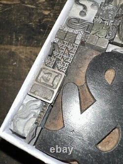 Blocs d'impression Bordures ornementales Dingbats. Magnifique variété! #49