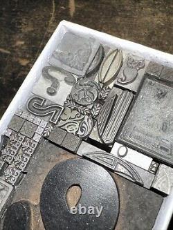 Blocs d'impression Bordures ornementales Dingbats. Magnifique variété! #49