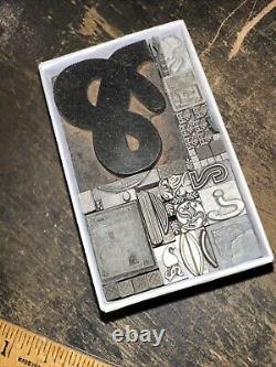 Blocs d'impression Bordures ornementales Dingbats. Magnifique variété! #49
