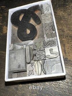 Blocs d'impression Bordures ornementales Dingbats. Magnifique variété! #49