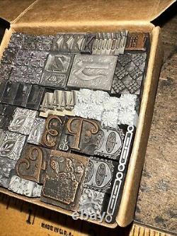 Blocs d'impression Bordures ornementales Dingbats Variété de designs ! #73 Magnifique