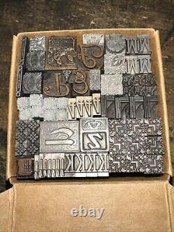 Blocs d'impression Bordures ornementales Dingbats Variété de designs ! #73 Magnifique