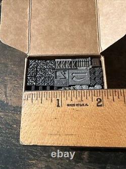Blocs d'impression Bordures ornementales Dingbats Variété de designs ! #73 Magnifique