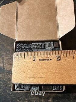 Blocs d'impression Bordures ornementales Dingbats Variété de designs ! #73 Magnifique