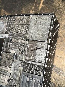 Blocs d'impression Bordures ornementales Dingbats Variété de designs ! #M1 Magnifique