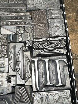 Blocs d'impression Bordures ornementales Dingbats Variété de designs ! #M1 Magnifique