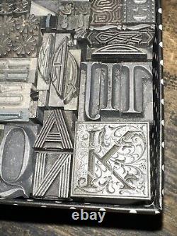 Blocs d'impression Bordures ornementales Dingbats Variété de designs ! #M1 Magnifique