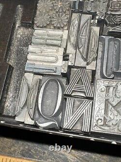 Blocs d'impression Bordures ornementales Dingbats Variété de designs ! #M1 Magnifique