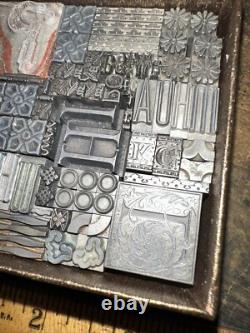 Blocs d'impression Bordures ornementales Dingbats Variété de designs ! #M7 Beau