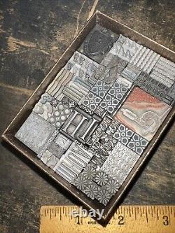 Blocs d'impression Bordures ornementales Dingbats Variété de designs ! #M7 Beau