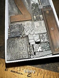 Blocs d'impression Ornements Bordures Dingbats. Merveilleuse variété ! #35