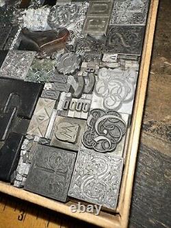 Blocs d'impression ornementaux bordures dingbats. Merveilleuse variété ! #53 Beau