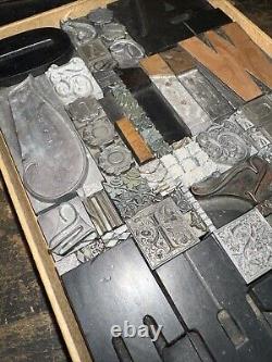 Blocs d'impression ornementaux bordures dingbats. Merveilleuse variété ! #53 Beau