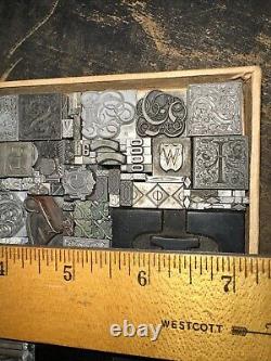 Blocs d'impression ornementaux bordures dingbats. Merveilleuse variété ! #53 Beau