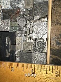 Blocs d'impression ornementaux bordures dingbats. Merveilleuse variété ! #53 Beau