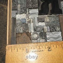 Blocs d'impression ornementaux bordures dingbats. Merveilleuse variété ! #54 Beau