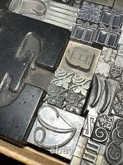 Blocs d'impression ornementaux bordures dingbats. Merveilleuse variété ! #55 Beau