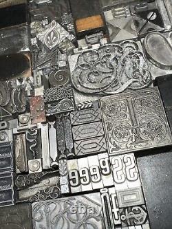 Blocs d'impression ornementaux bordures dingbats. Merveilleuse variété ! #55 Beau