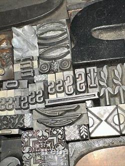 Blocs d'impression ornementaux bordures dingbats. Merveilleuse variété ! #60 Belle