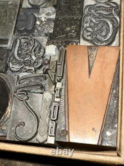 Blocs d'impression ornementaux, bordures, dingbats. Merveilleuse variété ! #D Beauté