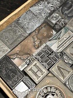 Blocs d'impression ornementaux, bordures, dingbats. Merveilleuse variété ! #D Beauté