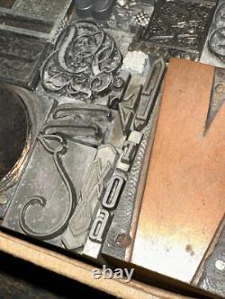 Blocs d'impression ornementaux, bordures, dingbats. Merveilleuse variété ! #D Beauté