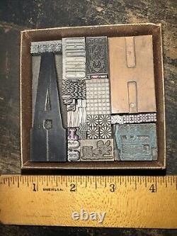 Blocs d'impression ornementaux bordures dingbats. Merveilleuse variété ! #D Magnifique