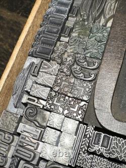 Blocs d'impression ornementaux bordures dingbats. Une merveilleuse variété ! #60 Beauté