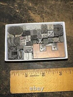 Blocs d'impression ornements Bordures Dingbats. Variété merveilleuse ! #42