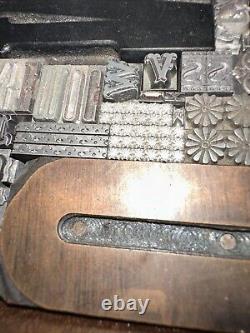 Blocs d'impression ornements bordures dingbats. Magnifique variété! #CC Beau