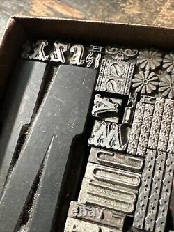 Blocs d'impression ornements bordures dingbats. Magnifique variété! #CC Beau