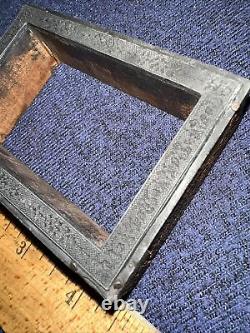 Cadre de bordure de bloc d'impression, belles fleurs espace pour le texte
