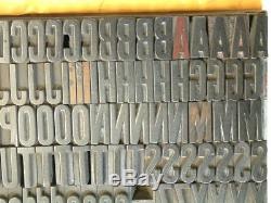 Capsules En Bois De Style Typographique Gothique Condensé De 6 Lignes, L. C, Figs. 235 Pcs Freeship