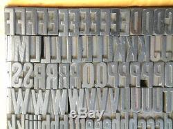 Capsules En Bois De Style Typographique Gothique Condensé De 6 Lignes, L. C, Figs. 235 Pcs Freeship